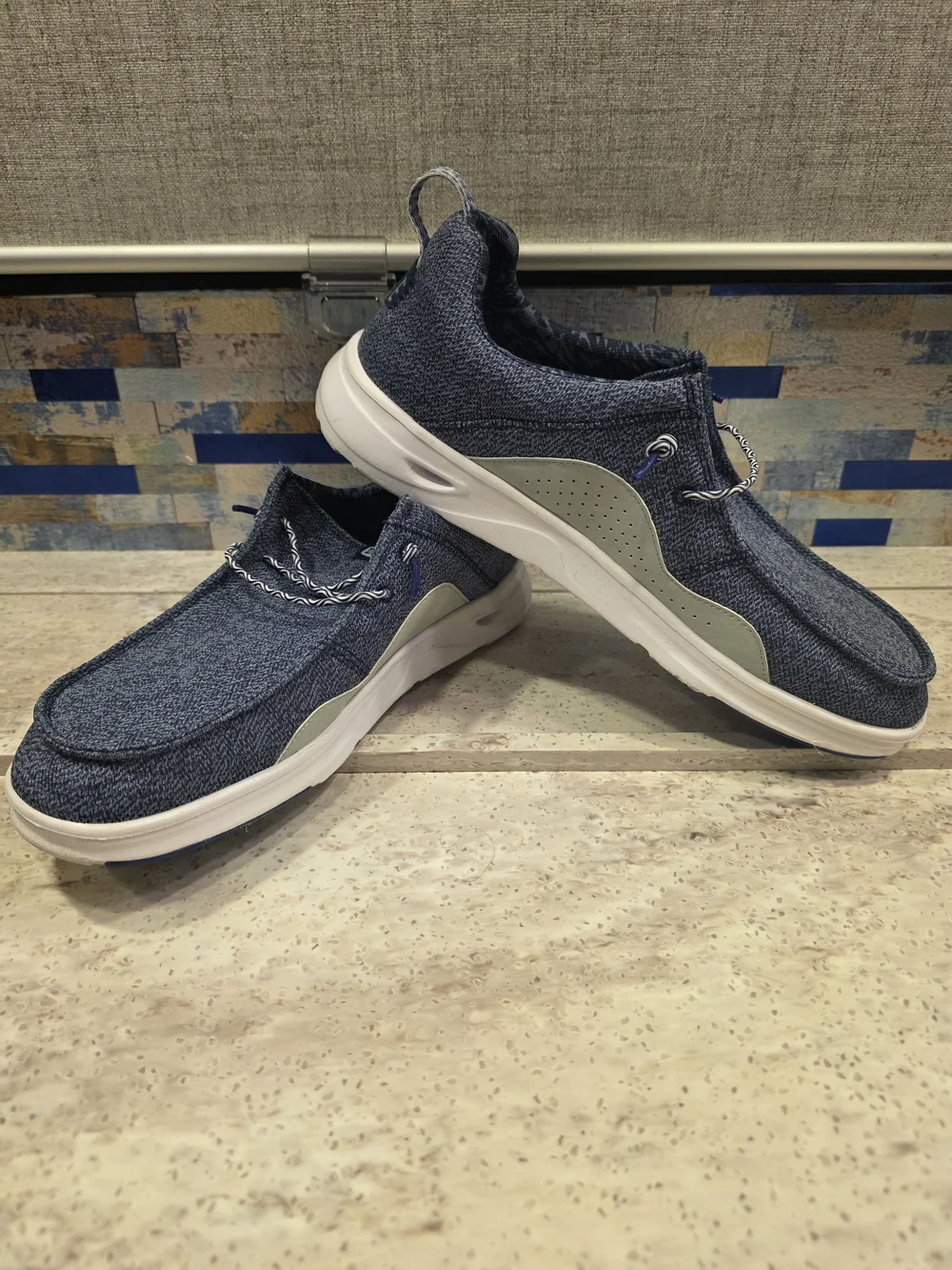 Men's Hey Dude, Wally H2O Mesh Slip-On -Size 11